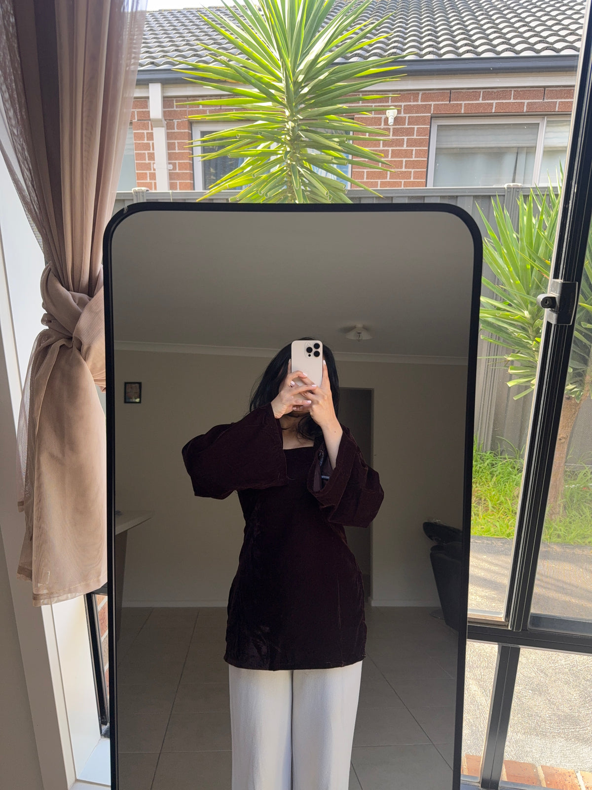 Velvet Short Kurti
