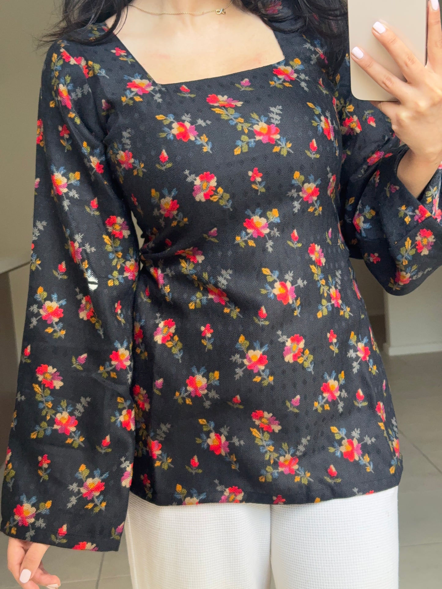 Winter Short Kurti