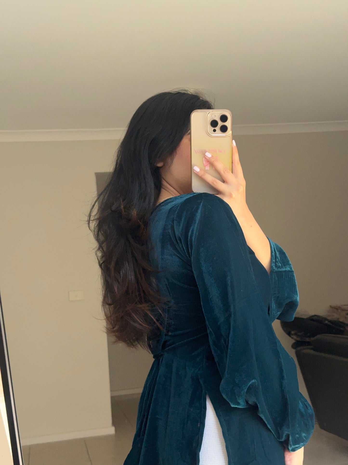 Velvet Short Kurti