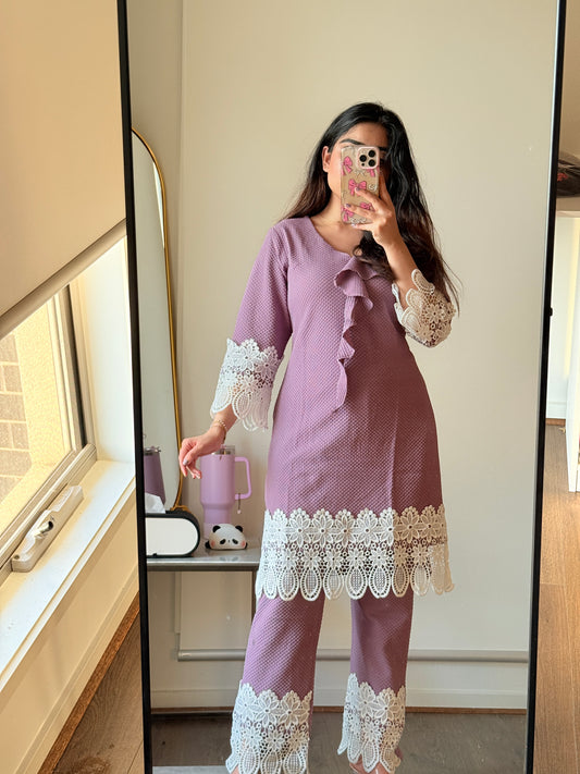 Soft Ribbed Co-ord Set