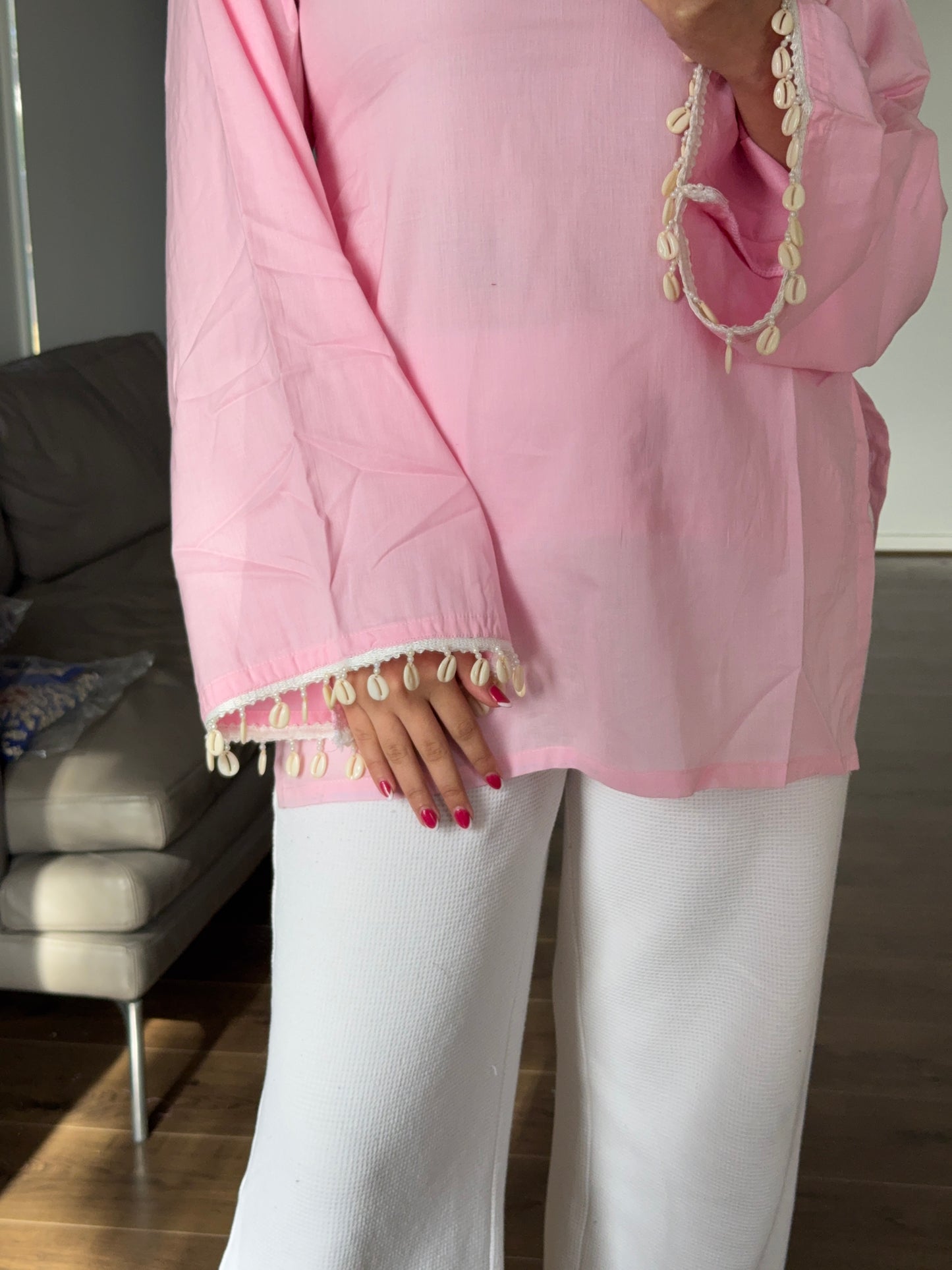 Cotton Candy Straight Kurti