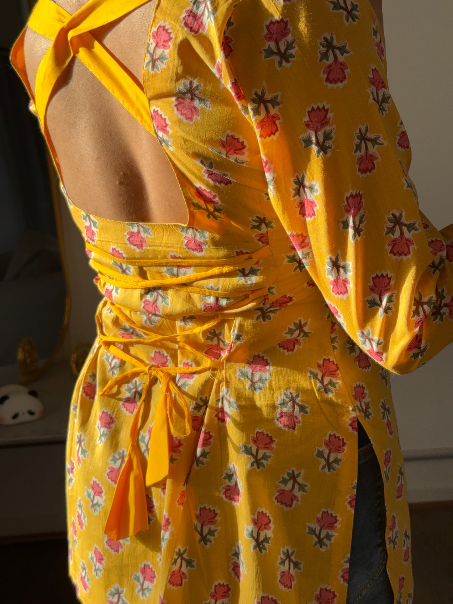 Floral Short Kurti